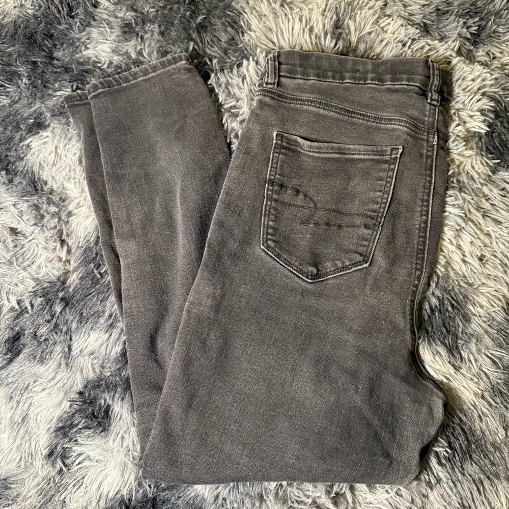 American Eagle‎ Outfitters Dark Gray Black Ne(X)t level stretch Women's Jeans